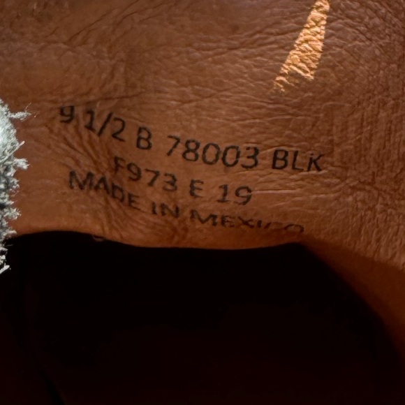 Frye Sacha Moto Shortie Black Boots - Picture 5 of 5